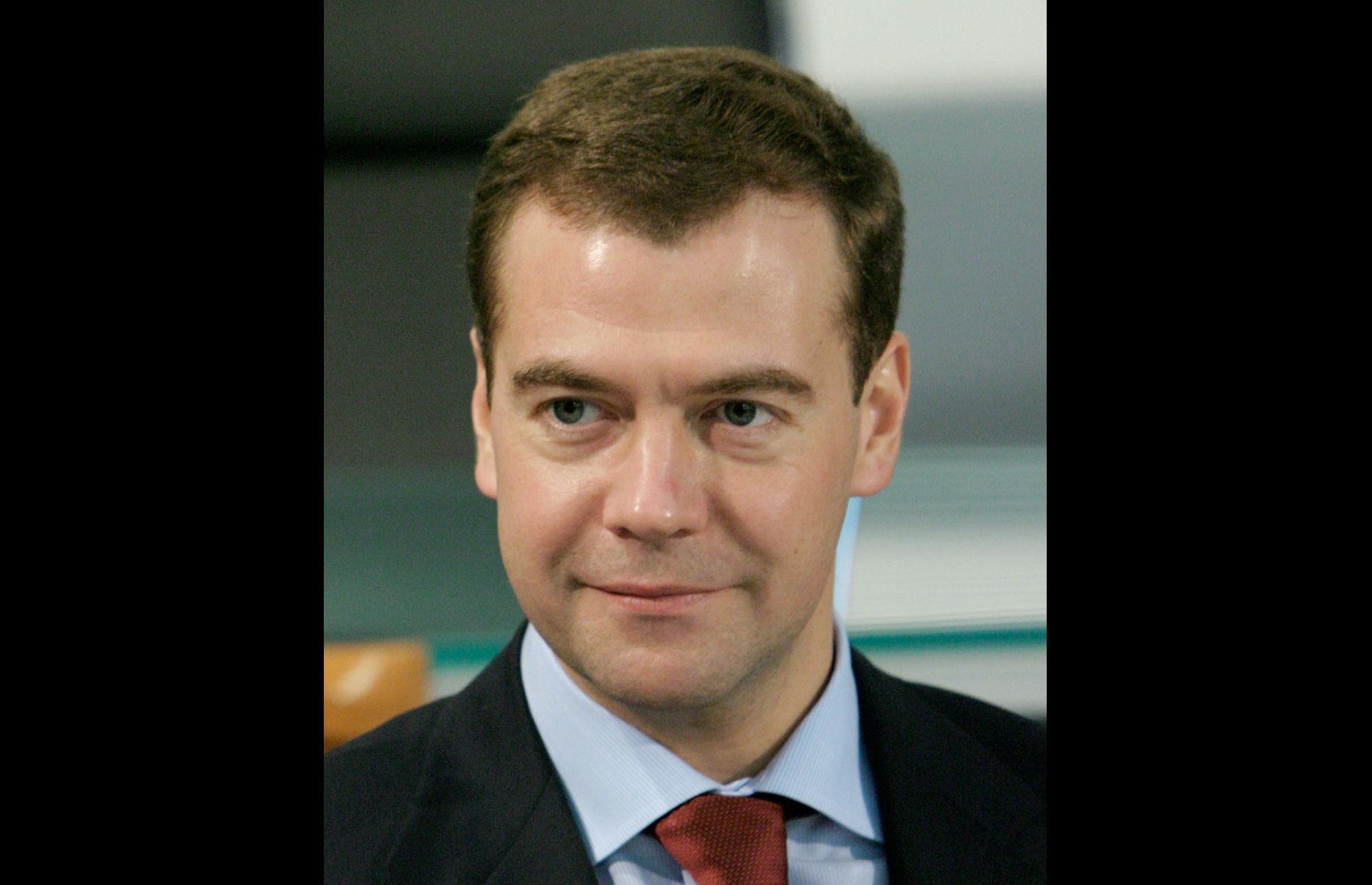 Dmitry Medvedev, former Russian prime minister: Street cleaner 